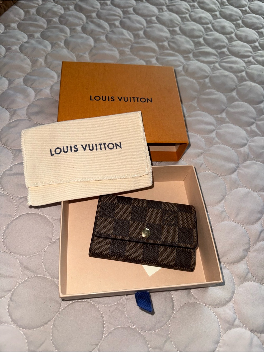 Louis Vuitton Damier Ebene Small Key Holder